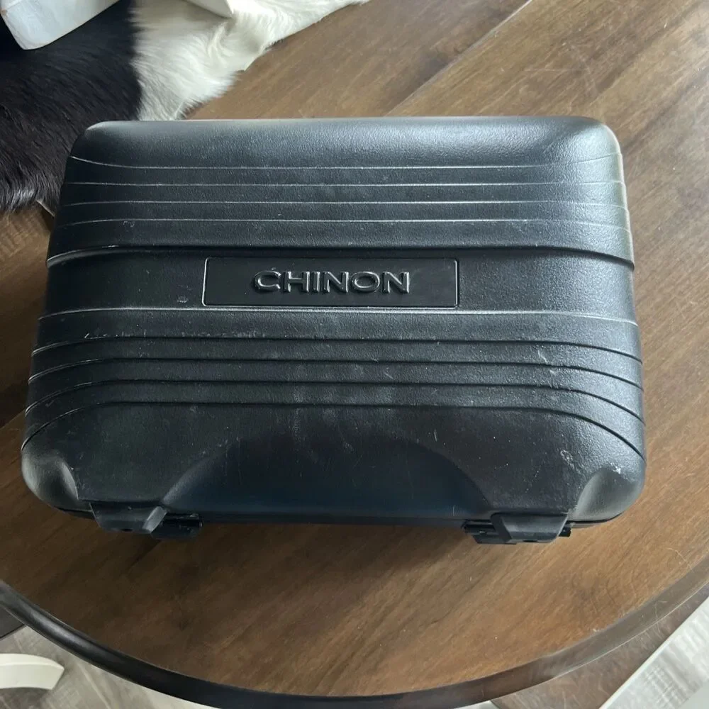 CHINON Pocket 8 C8-C60 Video Camera 6X Zoom Circa 1980's Full Set W Case No Batt